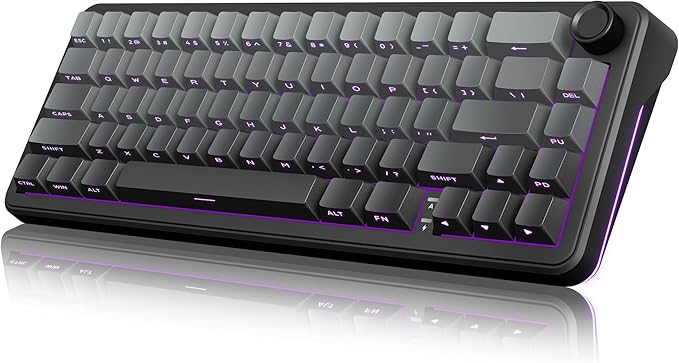 RedThunder K65 Wireless Mechanical Gaming Keyboard, Trip-Modes Connection by RedThunder