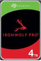 Seagate IronWolf Pro, 4 TB, Enterprise NAS Internal HDD –CMR 3.5 Inch, SATA 6 by Seagate