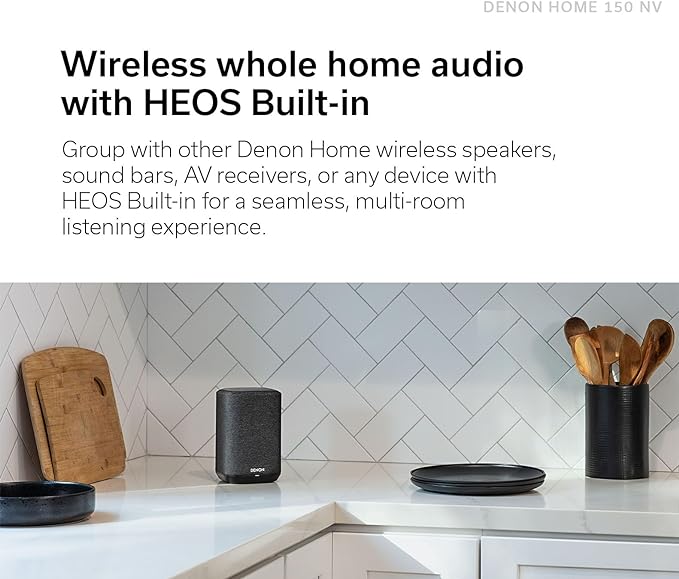 Denon Home 150 NV Wireless Speaker, 3.5" Woofer, Home Speaker - Image 4