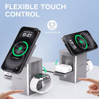LOBKIN 3 in 1 Charging Station, Qi2 15W Foldable Intelligent Fast Wireless - Image 3