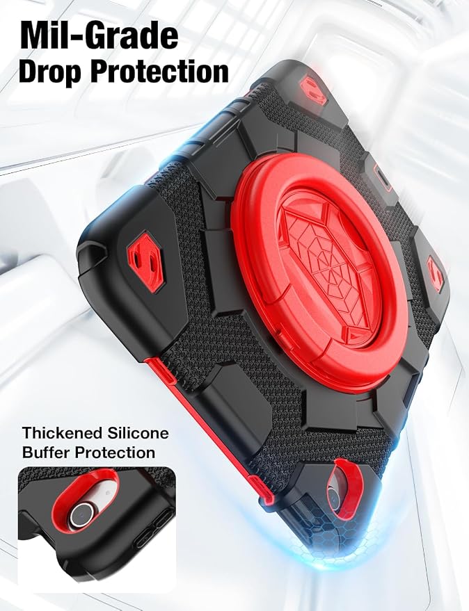 SCSVPN for iPad 11th/10th Generation Case 11 inch 2025/10.9 inch 2022, Rugged - Image 7