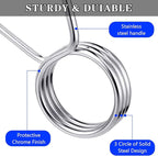 Sumind 4 Pieces 2 Inch Dumbbell Spring Collars Barbell Clamps Locking Collars - Image 3