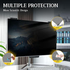Magnetic Computer Privacy Screen 24 inch, Hanging Privacy Screen - Image 7