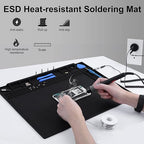 Anti Static Mat Includes ESD Wristband and Grounding Wire and Grounding Plug - Image 6