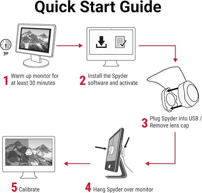 Datacolor Spyder Monitor Calibration Tool: Ensures Accurate & Consistent Color - Image 8