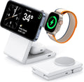 Wireless Charging Station with 20W USB C Adapter, 3 in 1 Magnetic Foldable by CUCICU