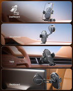 SUPERONE 3-in-1 Car Phone Holder 360° Adjustable Car Phone Mount - Image 5
