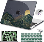 Teryeefi Compatible with MacBook Air 15 inch Case 2023 2024 A3114 A2941 with M3 by Teryeefi