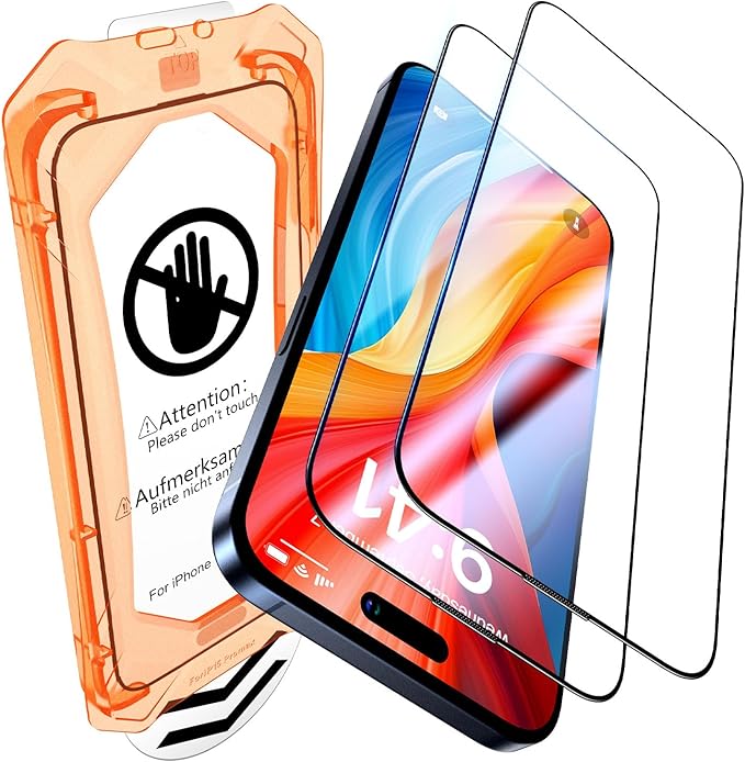 UniqueMe for iPhone 15 Plus Screen Protector by UniqueMe