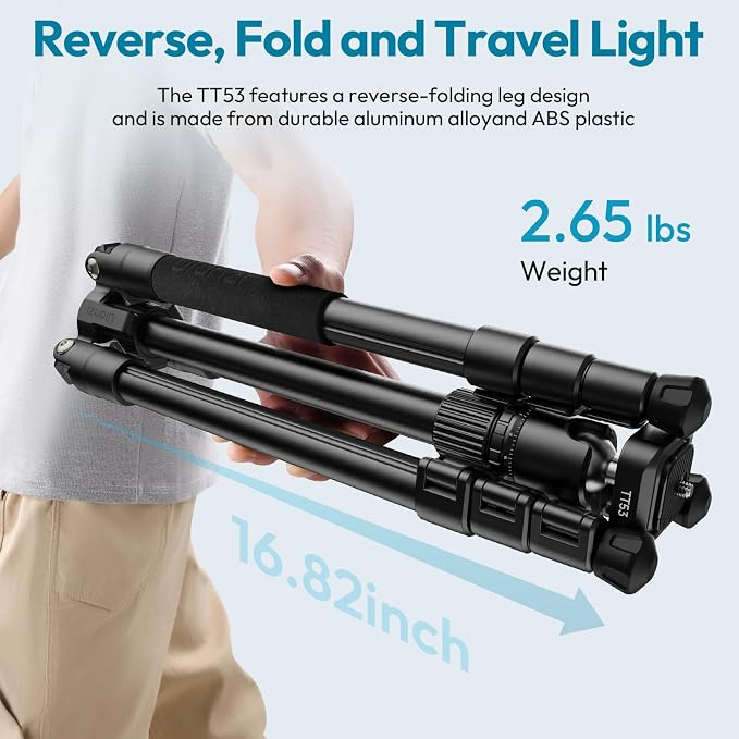 ULANZI TT53 Camera Tripod, 70.8” Travel Tripod - Image 7