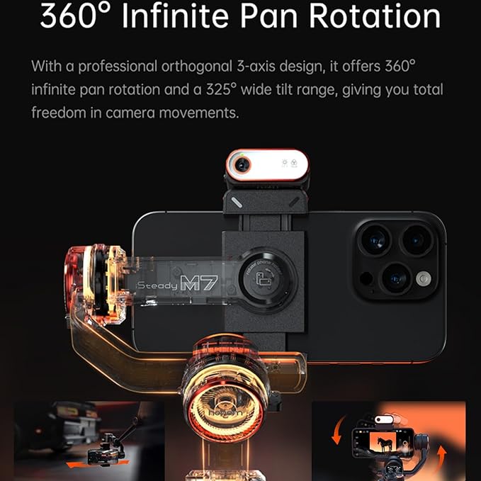 Hohem iSteady M7 Gimbal Stabilizer - Image 5