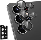 for Samsung Galaxy S25 Ultra Camera Lens Protector, Individual Metal Ring by Btscase