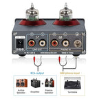 Douk Audio T4 PRO Vacuum Tube Phono Preamp, MM Turntable Preamplifier, GE5654 - Image 3