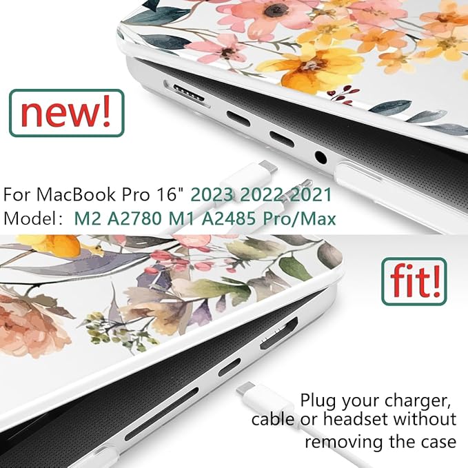 DONGKE for M4 MacBook Pro 16 Inch Case 2024 2023 2021 A3403 A3186 M3 A2991 M2 - Image 2