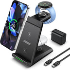 NANAMI Wireless Charger for Google - 3 in 1 Wireless Charging Station Fast by NANAMI