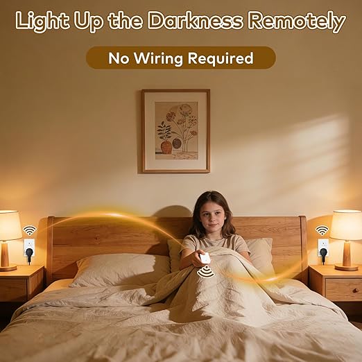 NineLeaf Remote Control Outlet, Wireless Remote Light Switch, Expandable - Image 6