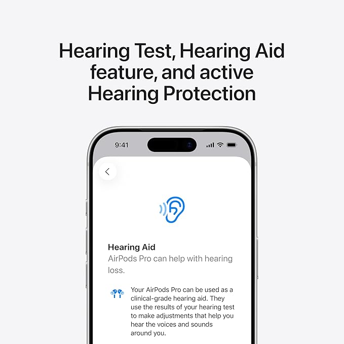 Apple AirPods Pro 3 Wireless Earbuds, Active Noise Cancellation, Live - Image 4