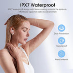 Wireless Earbuds, 40H Ultralight in-Ear Buds, IP7 Waterproof Earphones - Image 7