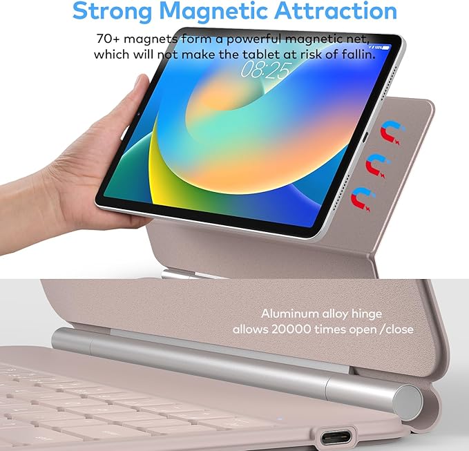 Keyboard Case for iPad 10th Generation 2022 & 11th – Magic-Style Keyboard - Image 4
