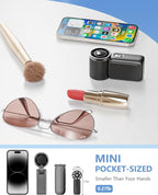 Portable Handheld Mini Fan, 6 Gear Wind, Hand Small Travel Personal Held Fans - Image 2