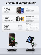 3 in 1 Magnetic Wireless Charger Stand - Image 4