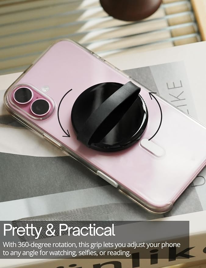 Heesch Magnetic Phone Grip for Back of Phone Ring Holder for Phone Case - Image 4