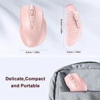 TECKNET Wireless Mouse, 2.4G Ergonomic Optical Mouse, Computer Mouse - Image 3