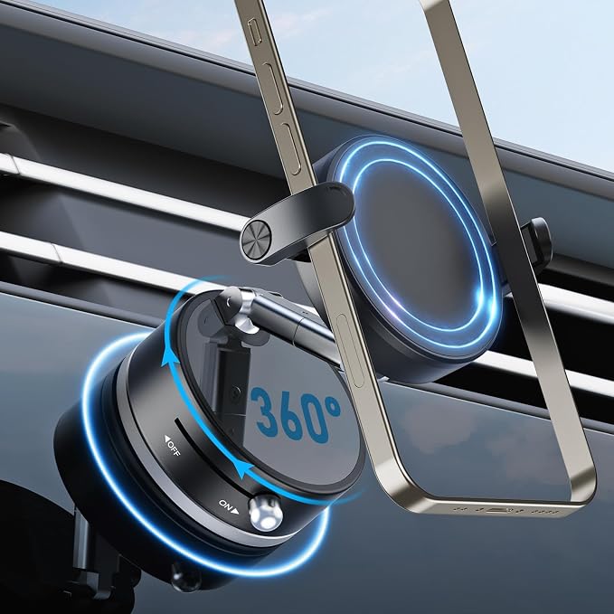 OOCC Magnetic Phone Holders for Your Car, 360°Rotating Adjustable Magsafe Car by Unknown