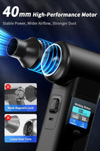 Instant Dust Removal – Electric Air Duster 130000 RPM, 40 mm Motor, 10000 mAh - Image 2