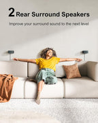 ULTIMEA 7.1ch Soundbar with Wireless Subwoofer, Virtual Surround Sound System - Image 6