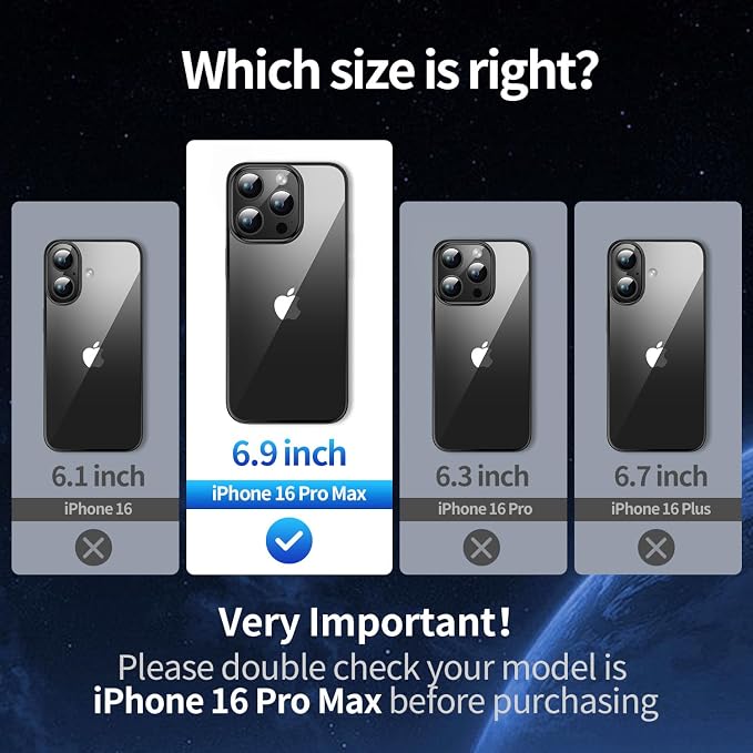 Camera Stand Case for iPhone 16 Pro Max, 2024 Version Military Grade Protective - Image 6