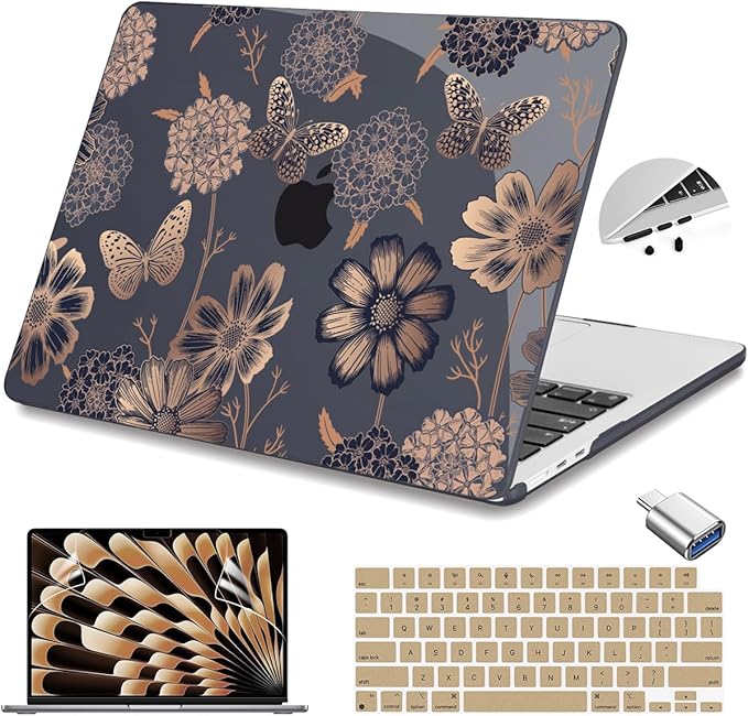 Teryeefi Compatible with M3 MacBook Air 15 inch Model A2941, Designed Hard by Teryeefi