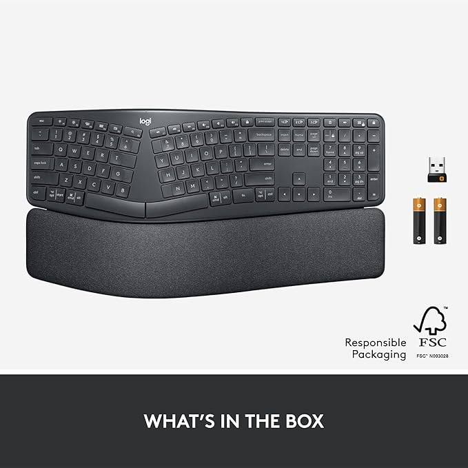 Logitech ERGO K860 Wireless Ergonomic Keyboard - Image 11