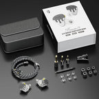 BASN BmasterX in Ear Audio Monitor, Hybrid 6 Drivers IEM Earphones - Image 5
