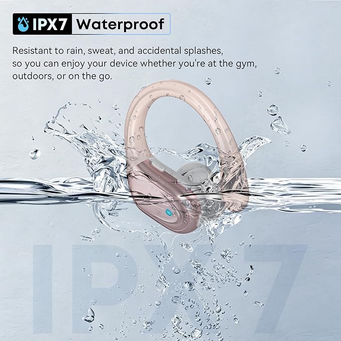 HAOYUYAN Sports Bluetooth Headphones, 80Hrs Playtime Wireless Earbuds - Image 7