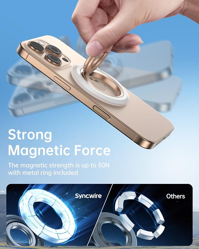 SYNCWIRE Magnetic Phone Ring Holder - Image 4