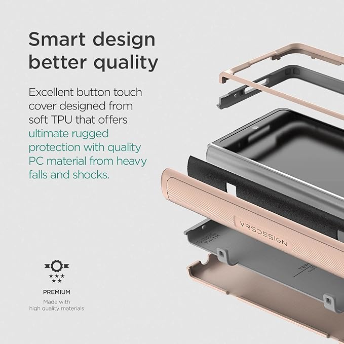VRS DESIGN Terra Guard Modern for Galaxy Z Fold 4 5G, Premium Modern Neat Style - Image 7