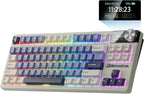 RK ROYAL KLUDGE S85 Wireless Mechanical Keyboard, 85% Wireless TKL Keyboard by MechanicalGamingKeyboard