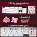 AULA F106 PRO Mechanical Wireless Keyboard, Gaming Keyboard - Image 6