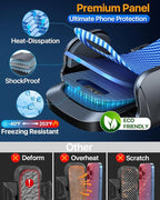 HTU 2025 Best Car Phone Holder 【Ultimate 5-in-1 & Upgraded 100+LBS Strongest - Image 9