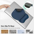 TECKNET Gel Mouse Pad with Wrist Rest, Ergonomic Office Mousepad with Wrist - Image 5