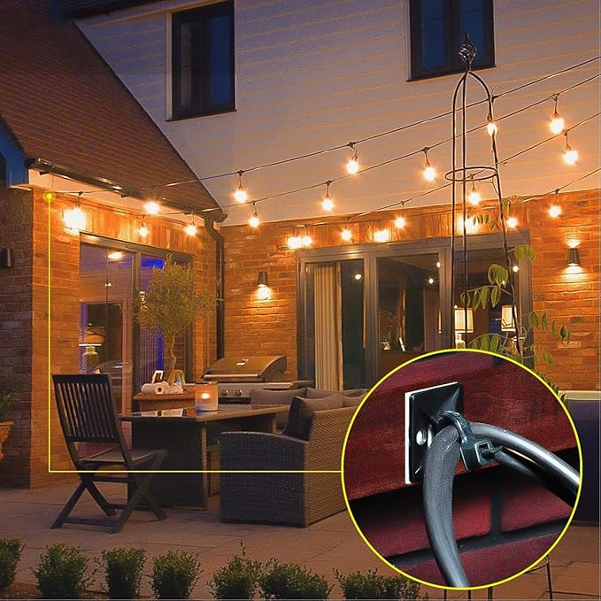 200pcs 3/4" Back-Glue Self Adhesive White Strong Cable Zip Tie Mounts - Image 6