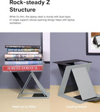 MOFT Folding Laptop Stand Lap Desk, Portable & Mini Computer Stand Laptop Desk - Image 4