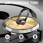 Wireless Headset with Mic for Work, Handsfree 26+ Hours Battery & Mute Button - Image 7