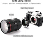 VILTROX EF-FX2 Pro Auto Focus Lens Adapter 0.71x Focal Reducer Speed Booster - Image 6