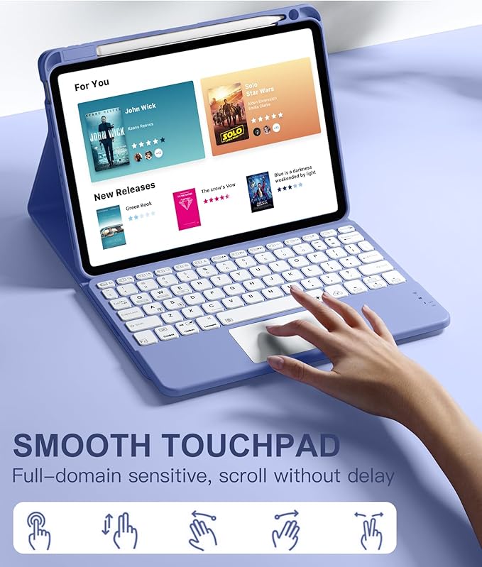 Compatible with iPad Air 11 Inch & Air 5th/ Air 4th Generation Case with - Image 3