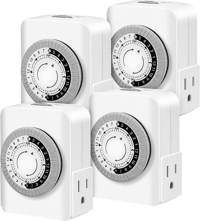 Outlet Timer, Timers for Electrical Outlets Indoor by Unknown