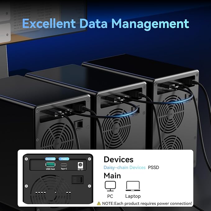 6 Bay Hard Drive Enclosure - Image 6
