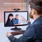 DEPSTECH 4K Webcam, DW49 HD 8MP Equipped - Image 8