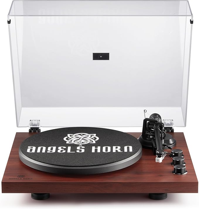 ANGELS HORN Vinyl Record Player Turntable by ANGELSHORN